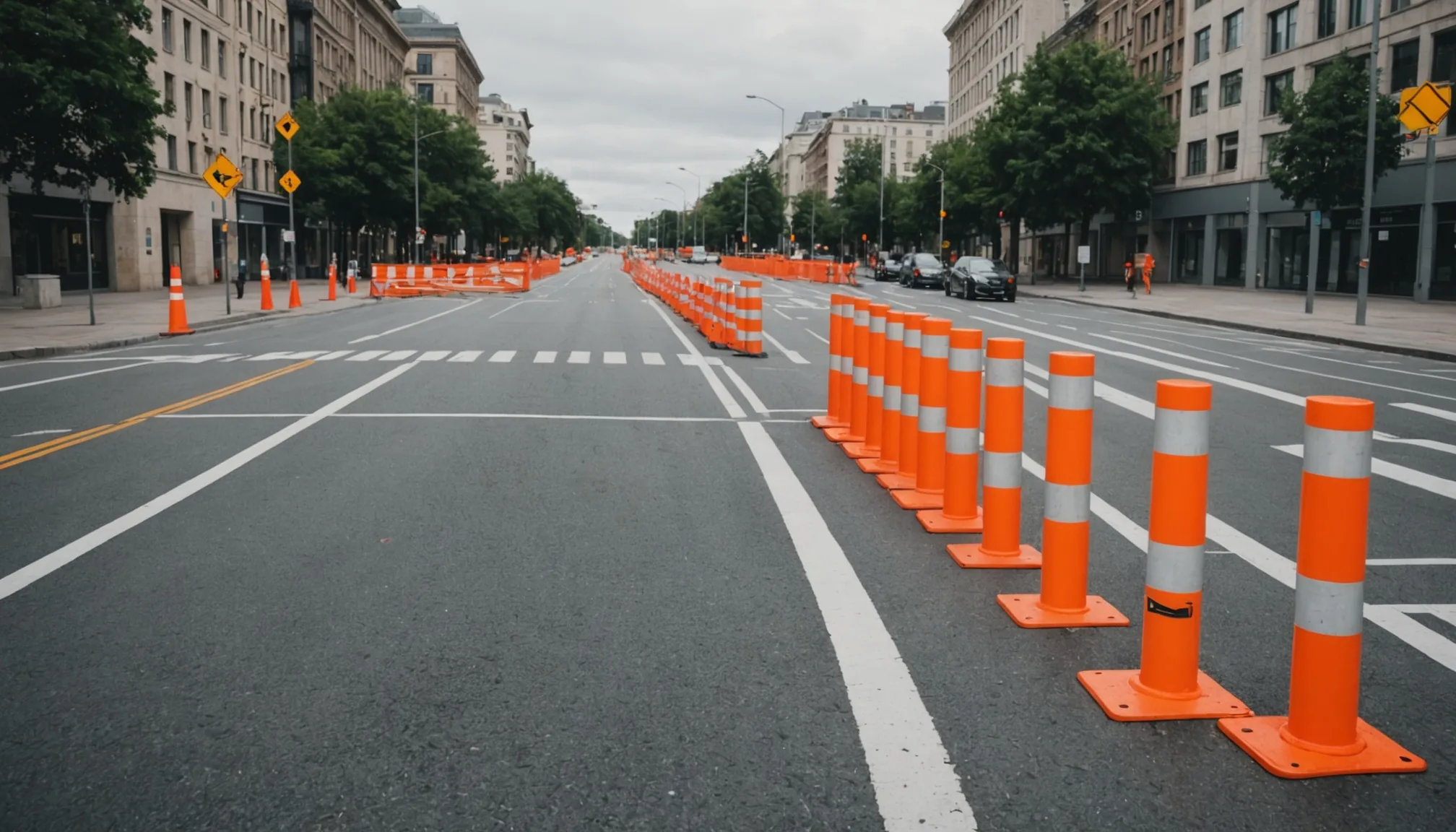 Geofence-based road closure detection for pre-departure route adjustment
